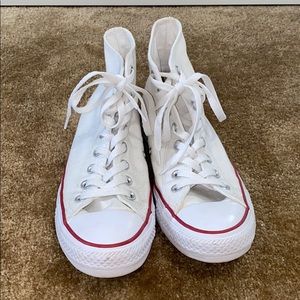White High Top Converse